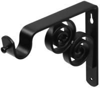 Кронштейн для карниза однорядный винтаж D20 120 мм, модель 2, цвет в ассортименте Кронштейн для карниза однорядный винтаж D20 120 мм, модель 2, цвет в ассортименте