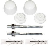 Крепление для раковины до 100 кг Европартнер KM 0320 2 Крепление для раковины до 100 кг Европартнер KM 0320 2