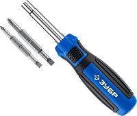 Отвертка комбинированная ЗУБР Профессионал 6-в-1 25030 Отвертка комбинированная ЗУБР Профессионал 6-в-1 25030