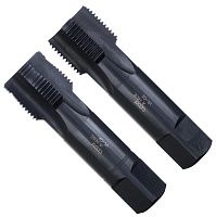 Метчик трубный ручной G 1"-11 HSSE-OX-VA DIN 5157 Bucovice 171100, дюймовый, комплект - 2 шт Метчик трубный ручной G 1"-11 HSSE-OX-VA DIN 5157 Bucovice 171100, дюймовый, комплект - 2 шт