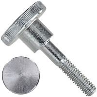 Винт с накатанной головкой DIN 464 М5х6, оцинкованная сталь Винт с накатанной головкой DIN 464 М5х6, оцинкованная сталь