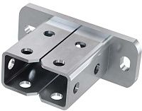 Фланец седельный для профиля FUS Fischer SF L82 538125, горячеоцинкованная сталь Фланец седельный для профиля FUS Fischer SF L82 538125, горячеоцинкованная сталь