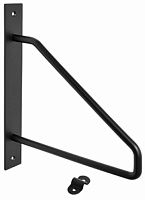 Кронштейн для полок 200 мм Домарт LOFT модель 10, белый/черный Кронштейн для полок 200 мм Домарт LOFT модель 10, белый/черный