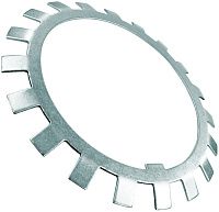 Шайба стопорная многолапчатая MB 20 (D125) DIN 5406, оцинкованная сталь Шайба стопорная многолапчатая MB 20 (D125) DIN 5406, оцинкованная сталь