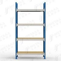 Стеллаж металлический 2500/1200/600 мм, Металл-завод SGR-V-ДСП 1264-2.5 Стеллаж металлический 2500/1200/600 мм, Металл-завод SGR-V-ДСП 1264-2.5