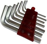 Набор ключей Г-образных шестигранных 4-14 мм Волжский Инструмент 2802107, 7 предметов Набор ключей Г-образных шестигранных 4-14 мм Волжский Инструмент 2802107, 7 предметов