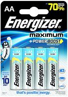 Батарейки Energizer Maximum LR6 BP4 Батарейки Energizer Maximum LR6 BP4