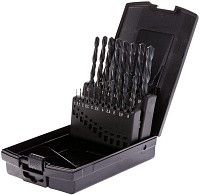 Набор сверл по металлу 1-10х0,5 мм, 19 шт HSS-R DIN 338, RUKO TERRAX A205210RO Набор сверл по металлу 1-10х0,5 мм, 19 шт HSS-R DIN 338, RUKO TERRAX A205210RO