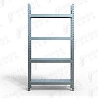 Стеллаж металлический 2000/1500/1000 мм, Металл-завод SGR-V-Zn 15104-2,5 Стеллаж металлический 2000/1500/1000 мм, Металл-завод SGR-V-Zn 15104-2,5