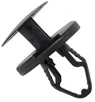 Клипса автомобильная крепежная с нажимным штырьком AS-1147 Клипса автомобильная крепежная с нажимным штырьком AS-1147