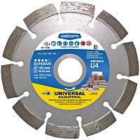 Диск алмазный универсальный 125х2,2х22,23 мм DRONCO Osborn U4 4124185102 Диск алмазный универсальный 125х2,2х22,23 мм DRONCO Osborn U4 4124185102