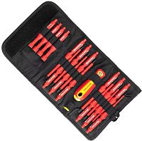 Набор диэлектрических отвёрток и стержней Kraftool X-Drive Electro 250092-H18, Cr-Mo, 18 предметов Набор диэлектрических отвёрток и стержней Kraftool X-Drive Electro 250092-H18, Cr-Mo, 18 предметов