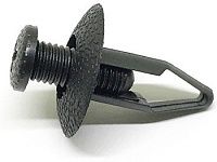 Клипса автомобильная с резьбовым штырьком 573 Клипса автомобильная с резьбовым штырьком 573