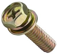 Болт шестигранный М6х1х15 мм с шайбами SN-10118 Болт шестигранный М6х1х15 мм с шайбами SN-10118