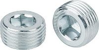 Пробка (заглушка) с дюймовой резьбой R 1/8" DIN 906, оцинкованная сталь Пробка (заглушка) с дюймовой резьбой R 1/8" DIN 906, оцинкованная сталь