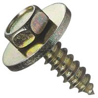 Саморез автомобильный с шестигранной головкой и шайбой 6,3х20 мм К2124 Саморез автомобильный с шестигранной головкой и шайбой 6,3х20 мм К2124