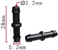 Автомобильный соединитель трубок 1751, универсальный Автомобильный соединитель трубок 1751, универсальный