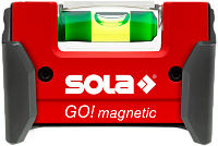 Уровень компактный магнитный SOLA GO! 01621201, с клипсой Уровень компактный магнитный SOLA GO! 01621201, с клипсой