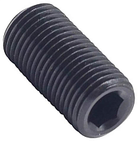 Винт установочный с плоским концом и мелкой резьбой М4х0,5х6 DIN 913 (ISO 4026), сталь 45H Винт установочный с плоским концом и мелкой резьбой М4х0,5х6 DIN 913 (ISO 4026), сталь 45H