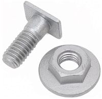 Автокрепеж болт с гайкой М6, H2179 Автокрепеж болт с гайкой М6, H2179
