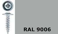 Саморез-клоп острый 4,2х38 окрашенный, RAL 9006 (бело-алюминиевый) Саморез-клоп острый 4,2х38 окрашенный, RAL 9006 (бело-алюминиевый)