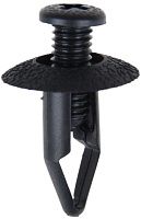 Клипса автомобильная с резьбовым штырьком 0202 Клипса автомобильная с резьбовым штырьком 0202