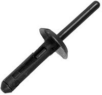 Заклепка автомобильная пластиковая 3,6х25 мм, 523 Заклепка автомобильная пластиковая 3,6х25 мм, 523