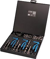 Набор для восстановления резьбы VC85 М6-М10 мм Volkel V-Coil 04085, 87 предметов, метрическая резьба Набор для восстановления резьбы VC85 М6-М10 мм Volkel V-Coil 04085, 87 предметов, метрическая резьба