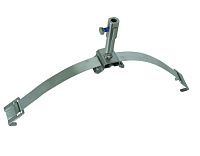 Держатель молниеприемника для монтажа на коньке кровли Держатель молниеприемника для монтажа на коньке кровли