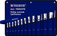 Набор ключей трубчатых 6-32 мм Thorvik TBSS12TB, 14 предметов Набор ключей трубчатых 6-32 мм Thorvik TBSS12TB, 14 предметов