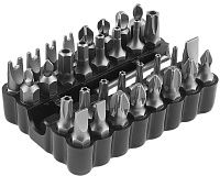 Набор бит с магнитным адаптером ЗУБР 26046-H33, CR-V, 33 предмета Набор бит с магнитным адаптером ЗУБР 26046-H33, CR-V, 33 предмета
