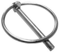 Шплинт быстросъемный с пружинным кольцом 4,4 мм арт. 814076, нержавеющая сталь А4 Шплинт быстросъемный с пружинным кольцом 4,4 мм арт. 814076, нержавеющая сталь А4