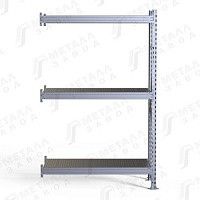 Стеллаж металлический 2000/1200/600 мм, Металл-завод SGR-V-Zn-ДСП 1263-2.0 ДС, дополнительная секция Стеллаж металлический 2000/1200/600 мм, Металл-завод SGR-V-Zn-ДСП 1263-2.0 ДС, дополнительная секция