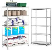 Стеллаж металлический до 100 кг, 5 полок Металл-завод СТФ 1565 Стеллаж металлический до 100 кг, 5 полок Металл-завод СТФ 1565