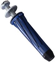 Дюбель для гипсокартона с полукруглым винтом 10х46 M5х55 Expandet 410161, синий Дюбель для гипсокартона с полукруглым винтом 10х46 M5х55 Expandet 410161, синий