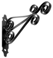 Кронштейн для кашпо 29 см Домарт модель 3, цвета в ассортименте Кронштейн для кашпо 29 см Домарт модель 3, цвета в ассортименте