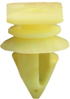 Клипса автомобильная нажимная 1616 Клипса автомобильная нажимная 1616