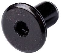 Гайка Эриксона с плоской головкой М5х9 мм SW4, оксидированная Гайка Эриксона с плоской головкой М5х9 мм SW4, оксидированная