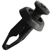 Клипса автомобильная с резьбовым штырьком 334 Клипса автомобильная с резьбовым штырьком 334