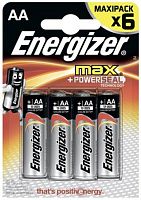 Батарейки Energizer MAX LR6 BP6 Батарейки Energizer MAX LR6 BP6