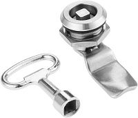 Замок щитовой квадратный FD25C-2VK , нержавеющая сталь А2 Замок щитовой квадратный FD25C-2VK , нержавеющая сталь А2