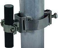 Держатель с натяжной лентой для токоотвода HVI Rd=20 мм, DIN 62561-8 DEHN 275320, нержавеющая сталь Держатель с натяжной лентой для токоотвода HVI Rd=20 мм, DIN 62561-8 DEHN 275320, нержавеющая сталь