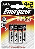 Батарейки Energizer MAX LR03 BP6 Батарейки Energizer MAX LR03 BP6