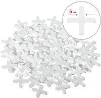 Крестики для плитки 5 мм STAYER 3380-5, 100 шт Крестики для плитки 5 мм STAYER 3380-5, 100 шт