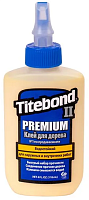 Клей столярный влагостойкий Titebond II Premium Wood Glue, 118 мл Клей столярный влагостойкий Titebond II Premium Wood Glue, 118 мл