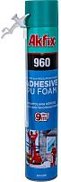 Клей-пена всесезонная бытовая 800 мл  Akfix 960FA019 Клей-пена всесезонная бытовая 800 мл  Akfix 960FA019