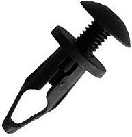 Клипса автомобильная с резьбовым штырьком 506 Клипса автомобильная с резьбовым штырьком 506