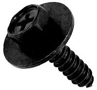 Саморез автомобильный с шестигранной головкой и шайбой 5х20 мм К2192 Саморез автомобильный с шестигранной головкой и шайбой 5х20 мм К2192