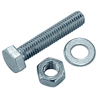 Комплект крепежа Металл-завод, оцинкованный Комплект крепежа Металл-завод, оцинкованный