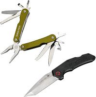 Набор складной нож+мультитул Swiss+Tech ST001013, 2 шт Набор складной нож+мультитул Swiss+Tech ST001013, 2 шт